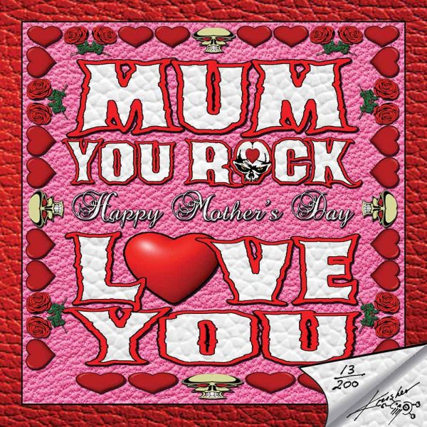 Krusher Mother's Day Greetings Card